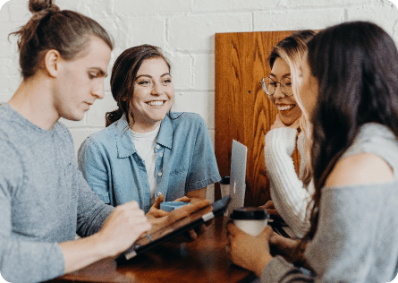 Young People Talking